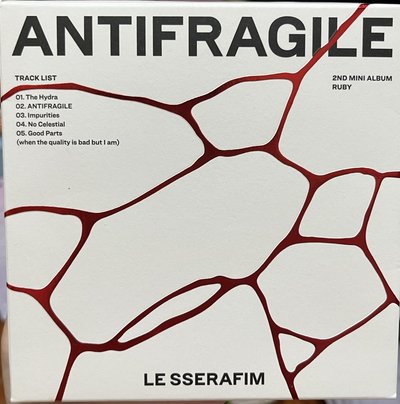 LESSERAFIM 恩採單封 已拆全專