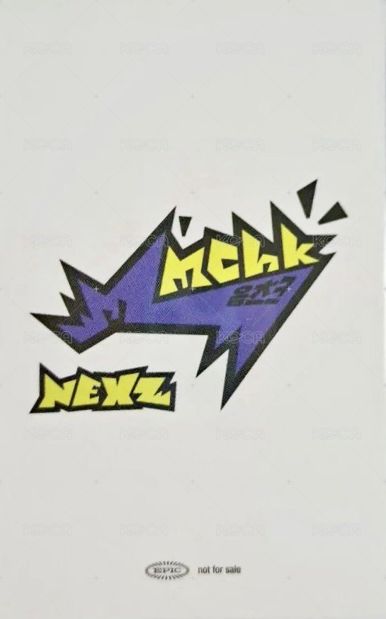 Mmchk 索尼 特典卡  背面