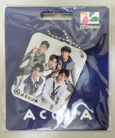 AcQUA 團體悠遊卡+萬波磁鐵+萬波資料夾