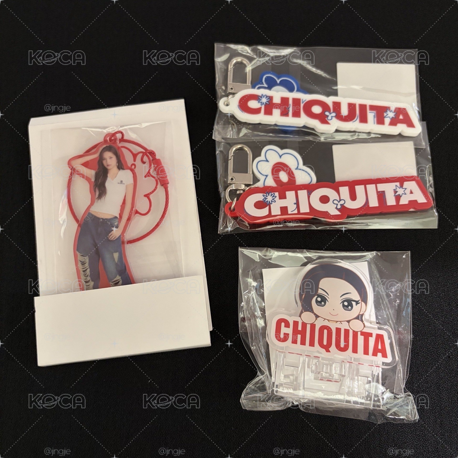 BABYMONSTER｜CHIQUITA 吊飾/扇夾