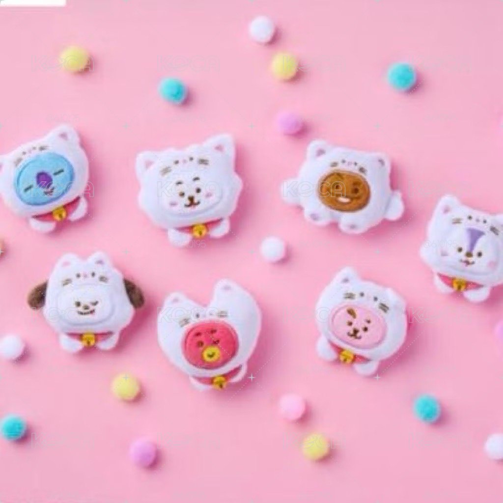 bt21 全家聯名限定可愛動物徽章