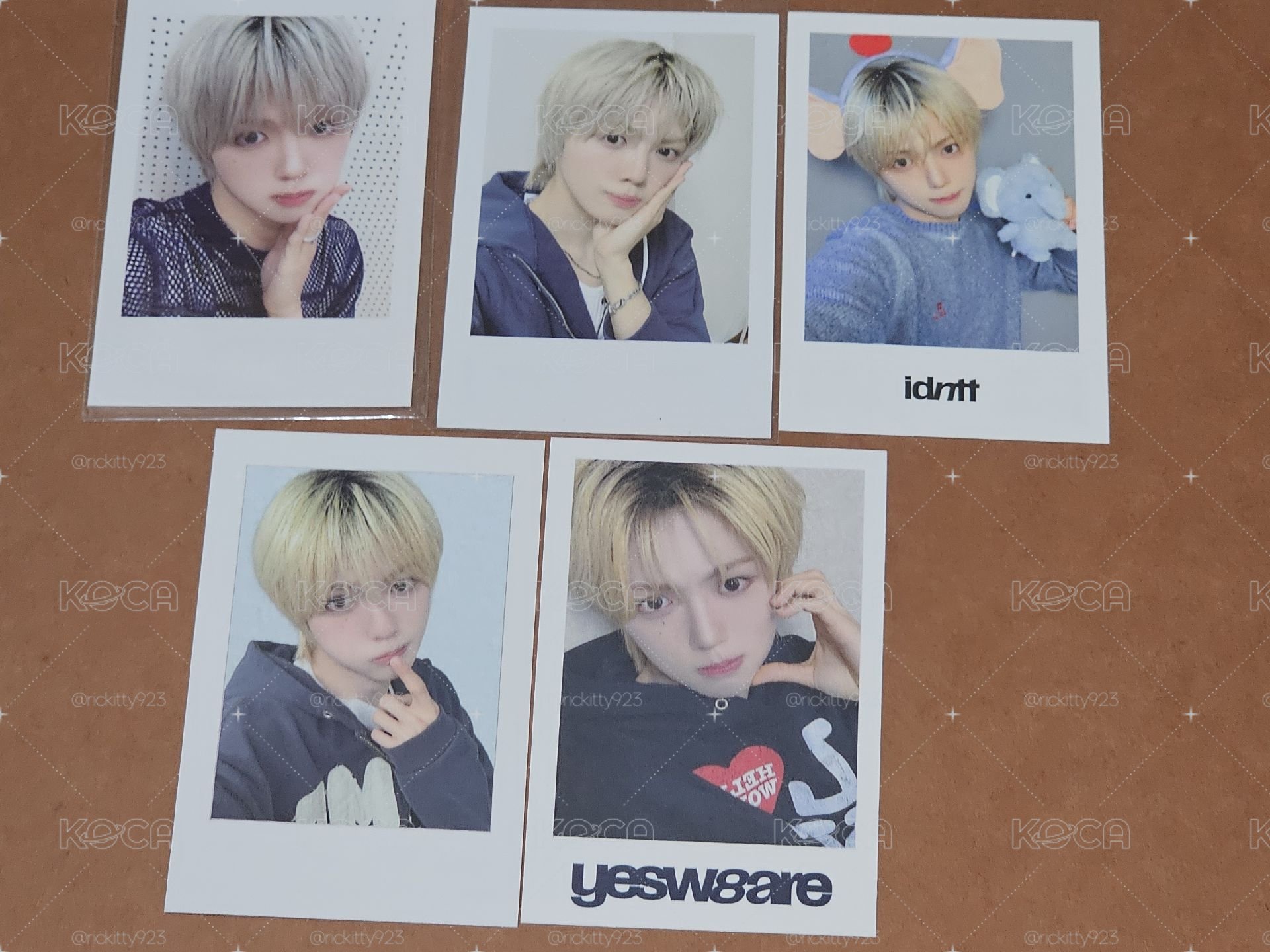 idntt id13 Seongjun Yesweare 特典卡