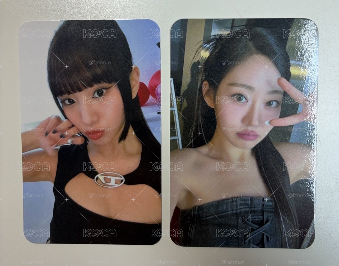 髮膜代言卡（兩張一起售）