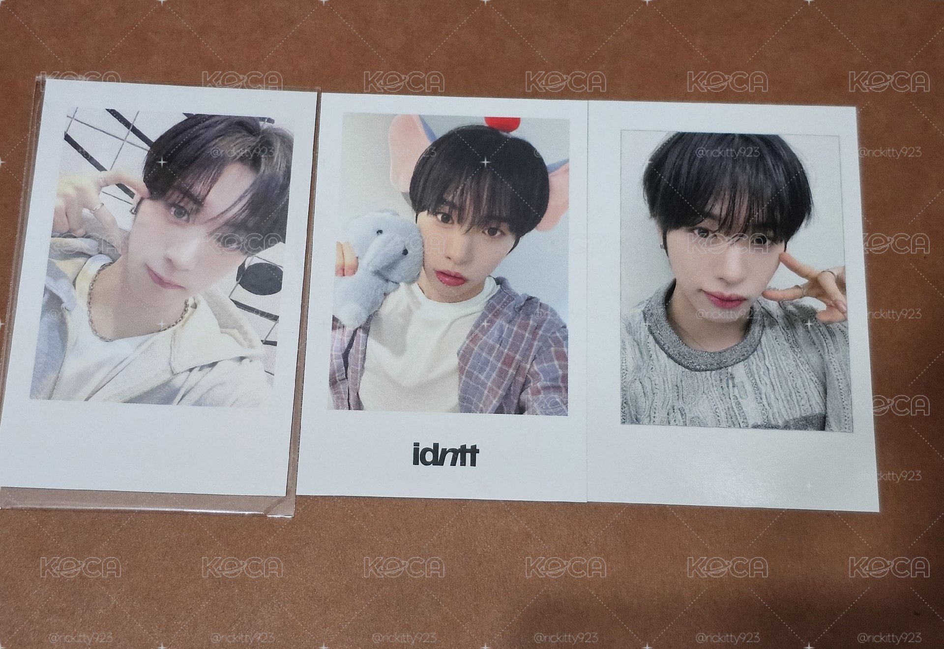 idntt id4 Taein Yesweare特典卡