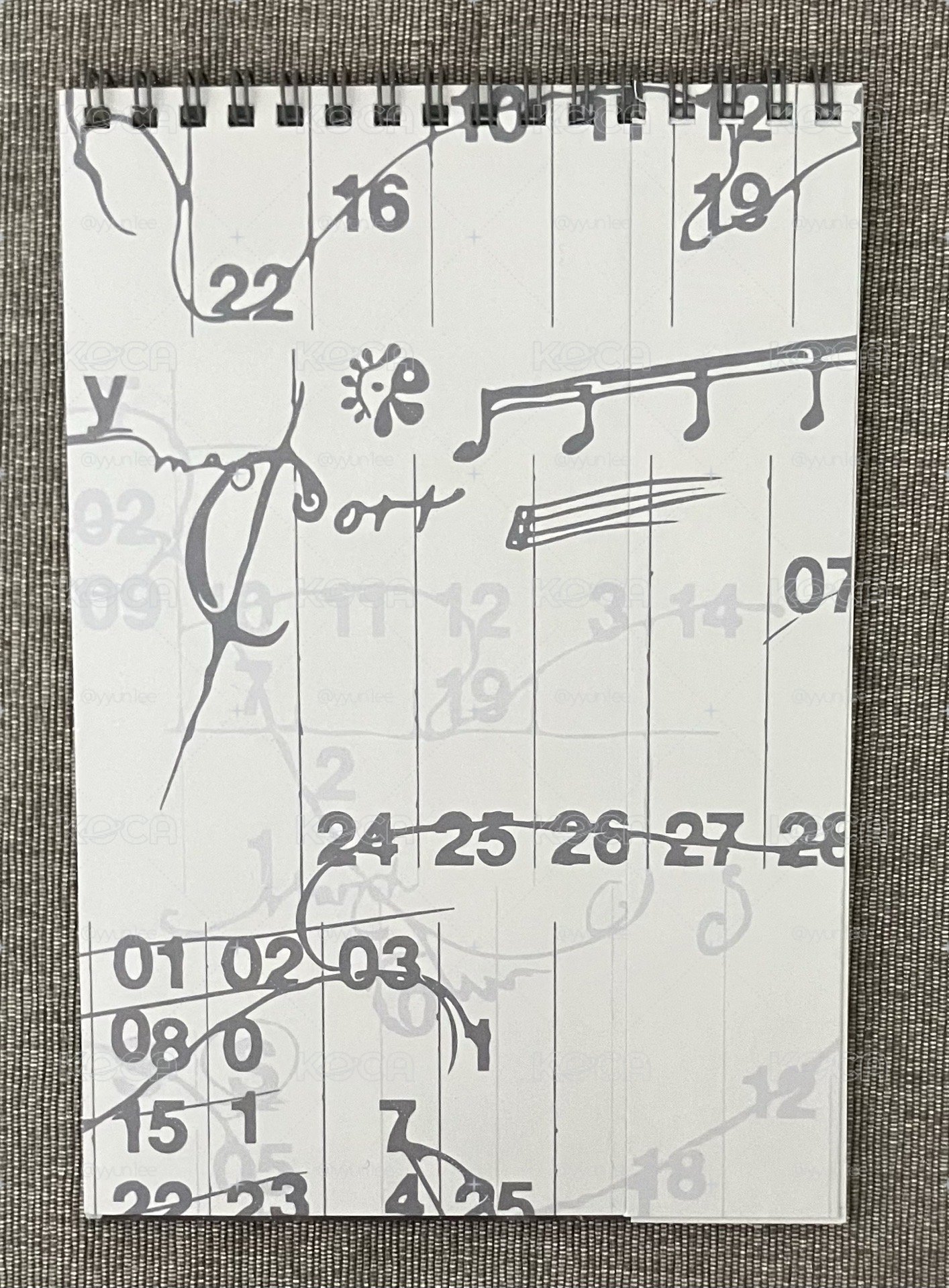 26年曆 日記本