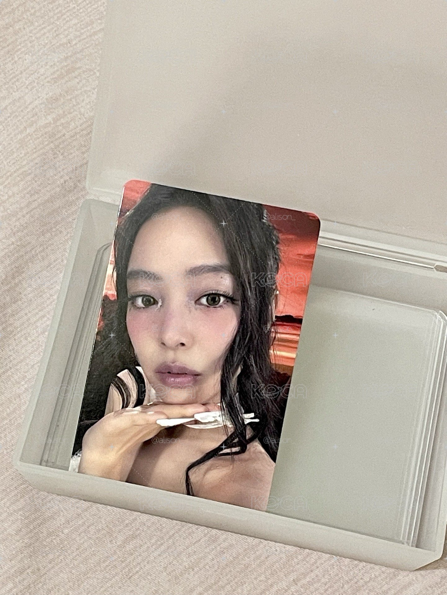 JENNIE DEADLINE SILVER 單封卡 