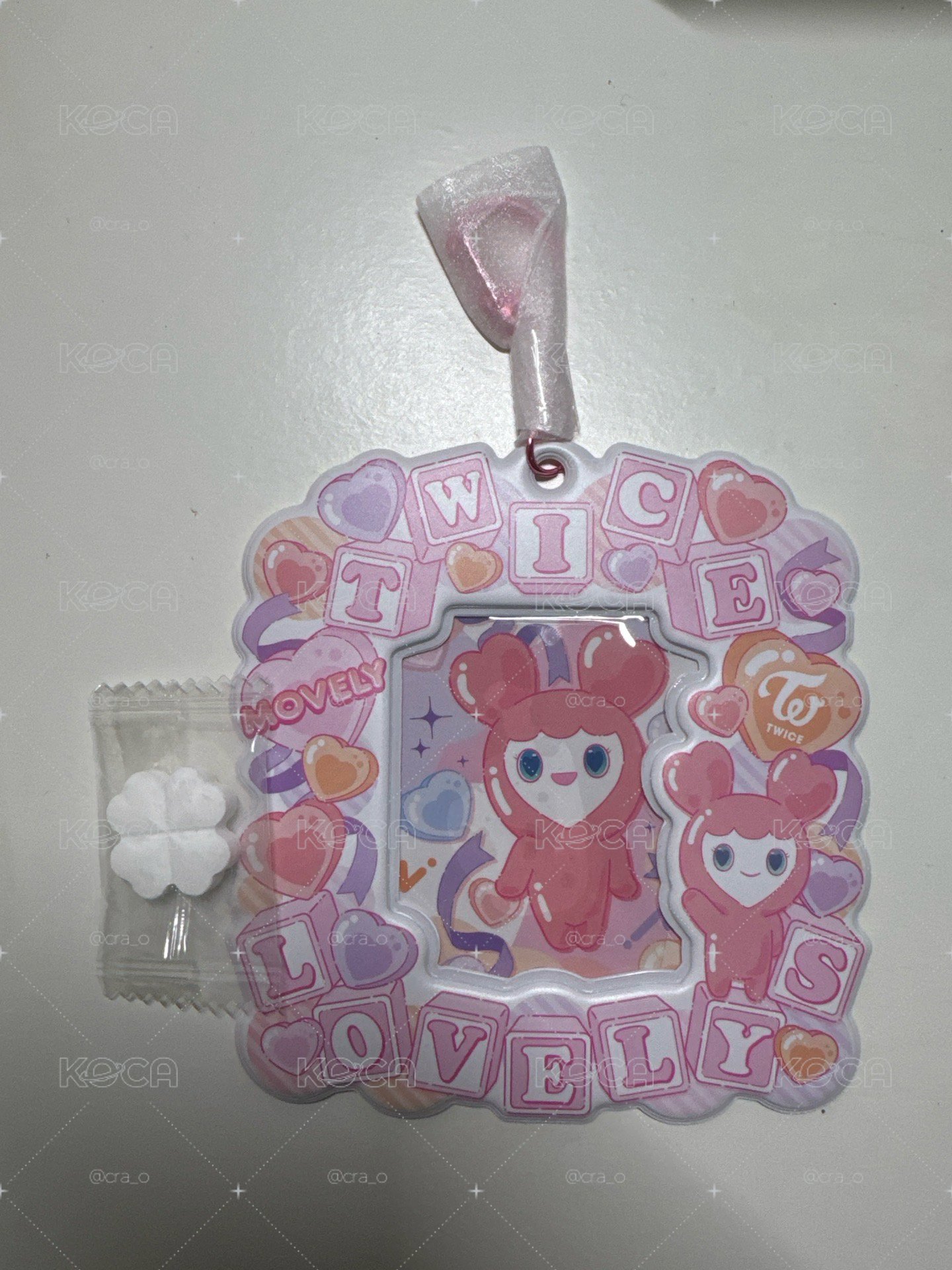 萬代食玩 TWICE LOVELYS版 卡套（組）MOVELY