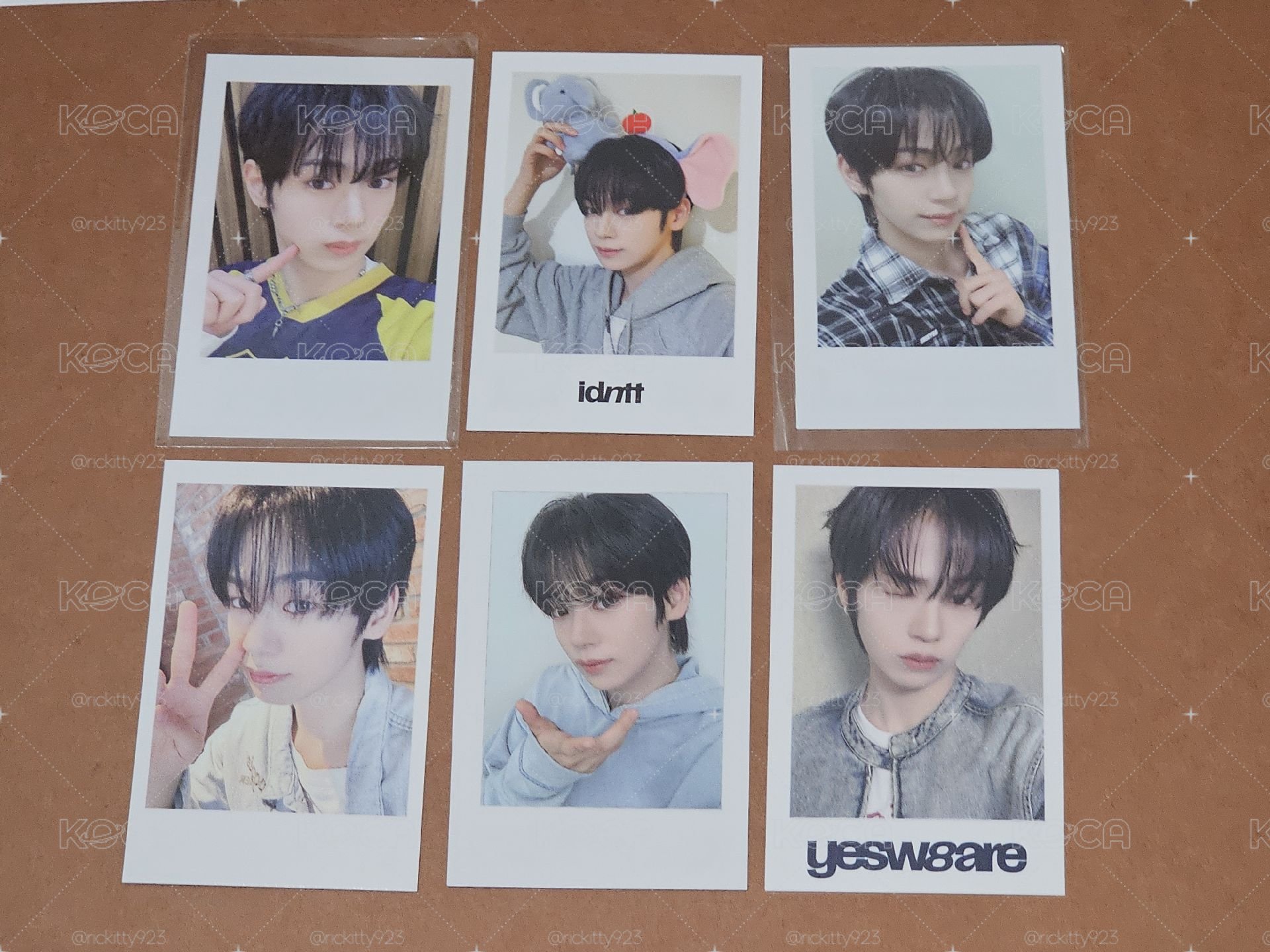 idntt id16 Eunsoo Yesweare特典卡