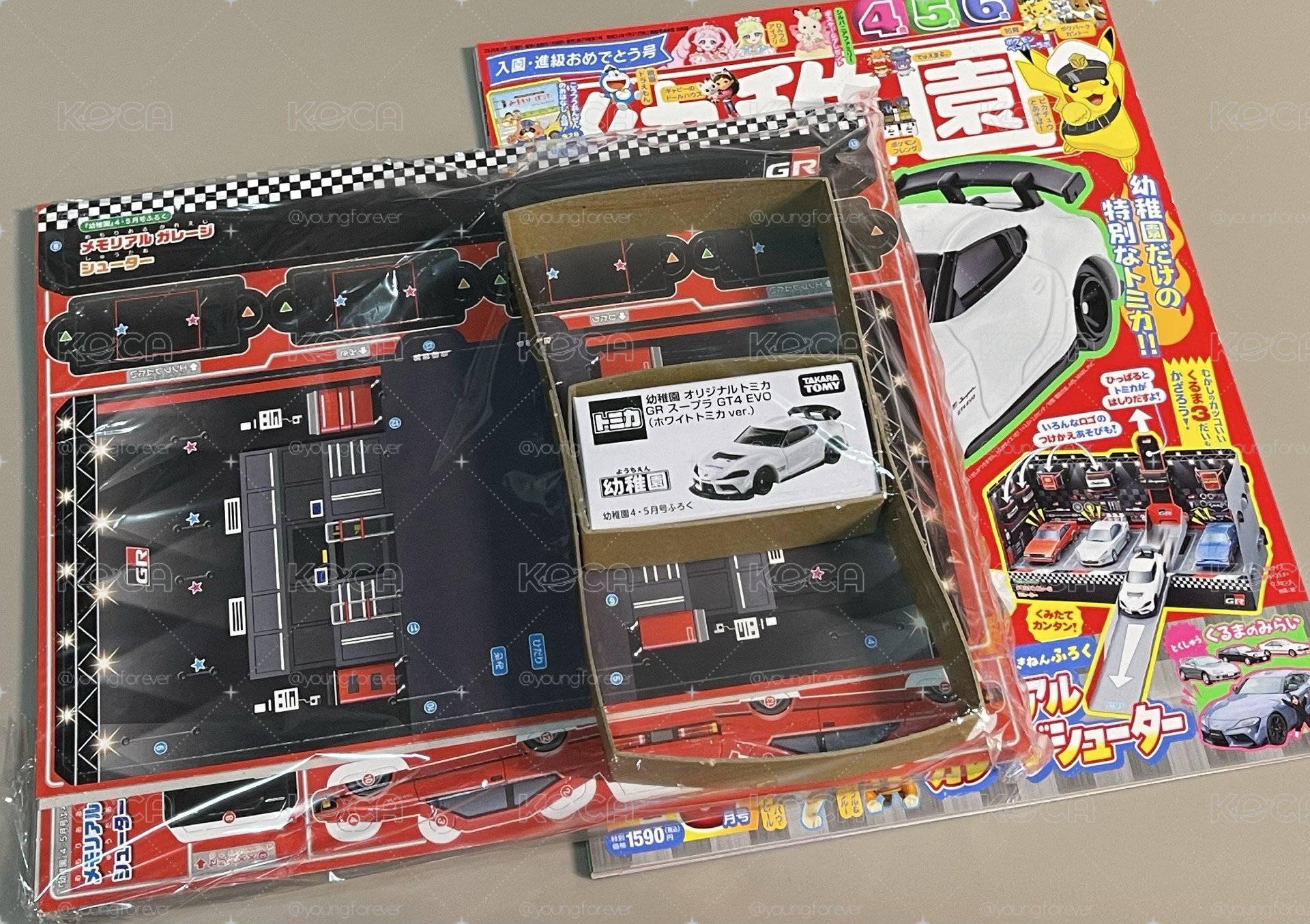 模型車 TOMICA╳TOYOTA GR Supra GT4 EVO (白色版）