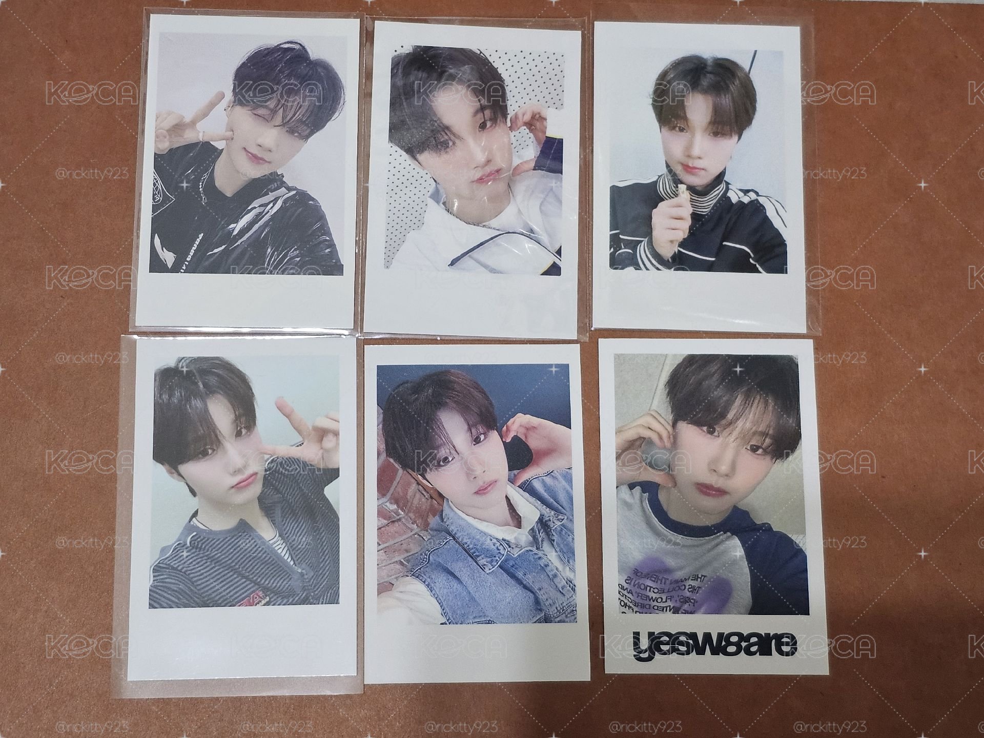 idntt id8 Hwanhee Yesweare特典卡