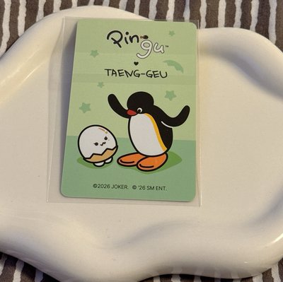 PINGU聯名快閃 周邊卡 台北限定睡衣卡