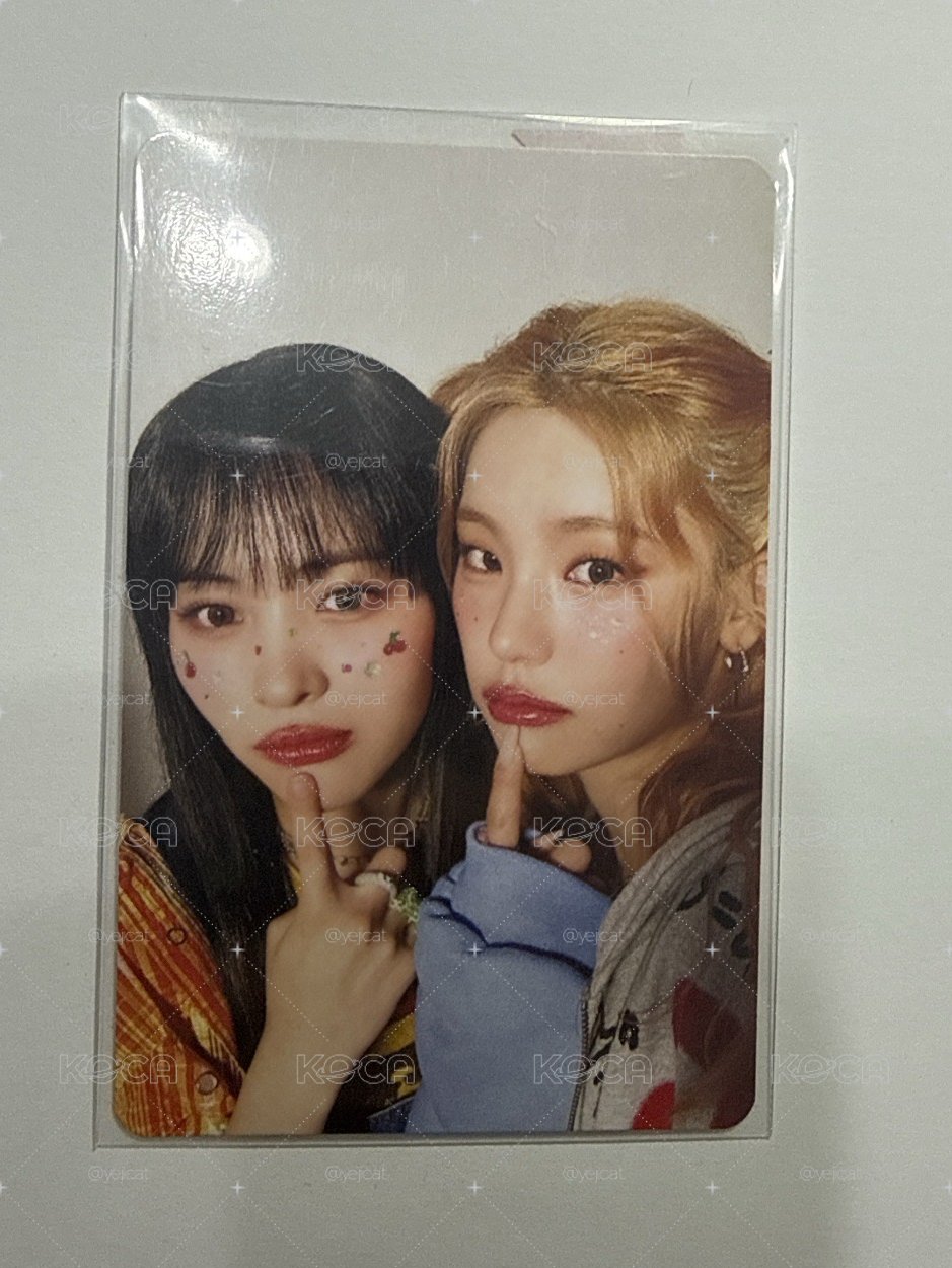 ITZY ryeji 叮咚 日專專卡