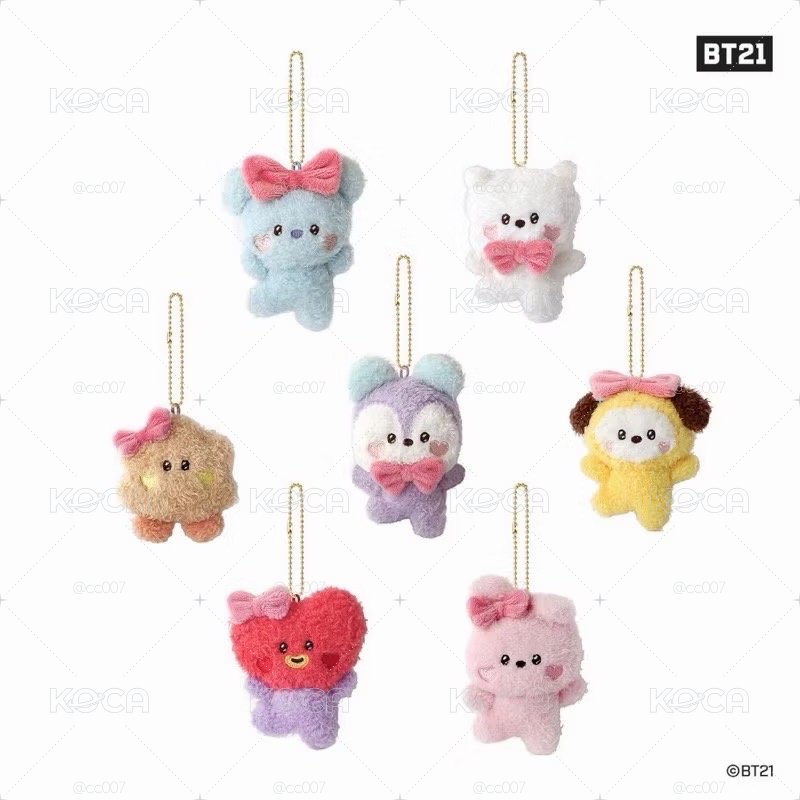 BT21 minini lovely 吊飾