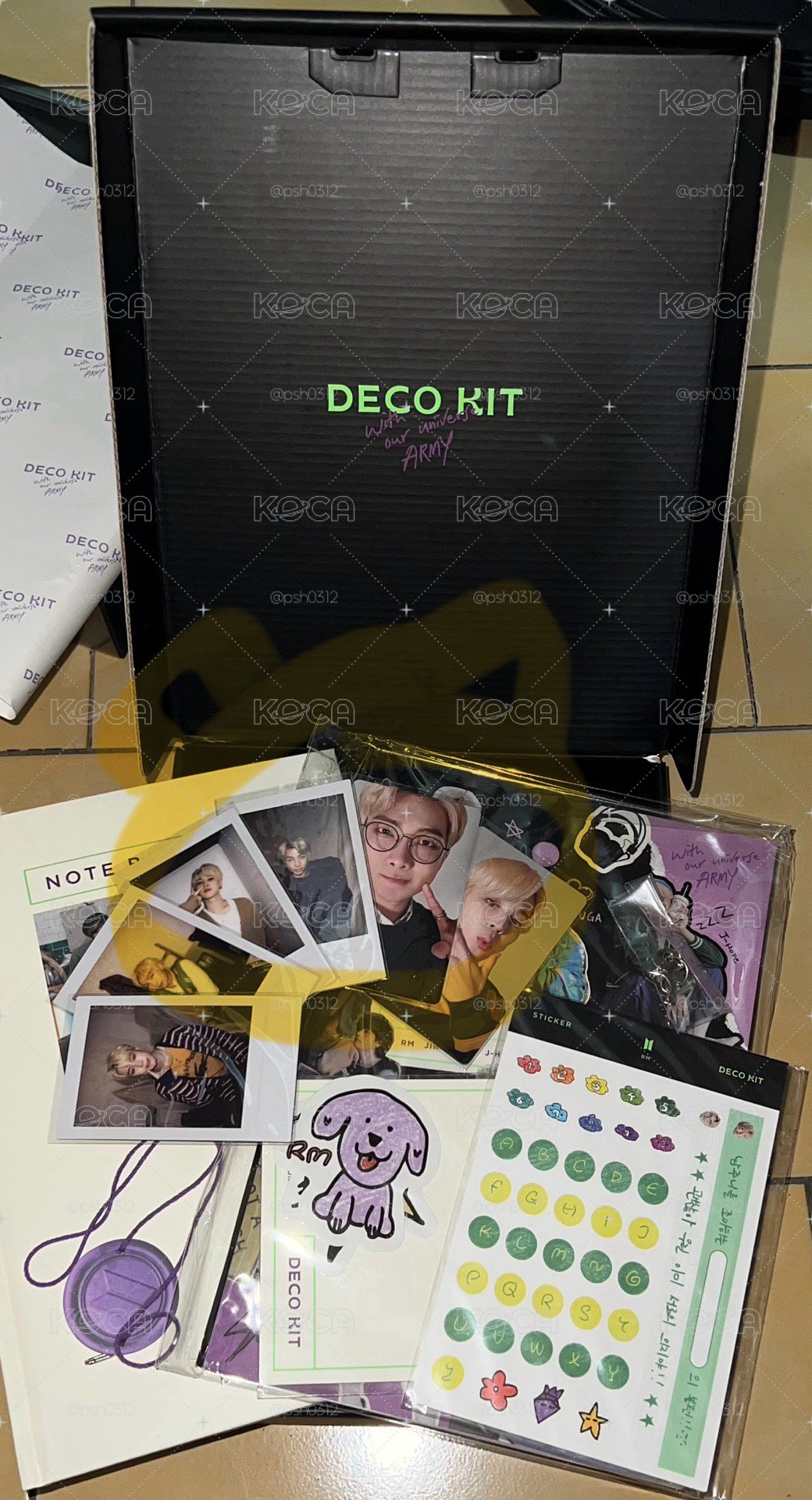 BTS proof專輯、deco kit