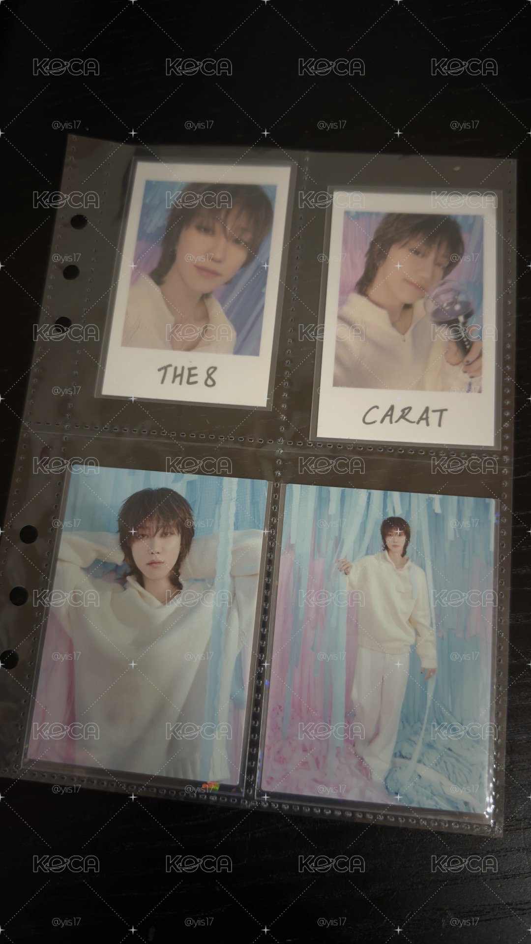 seventeen 2026日本飯咪 YAKUSOKU 卡 小八