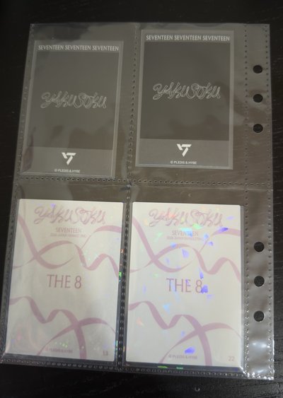 seventeen 2026日本飯咪 YAKUSOKU 卡 小八