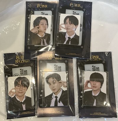 Super Junior 20週年展覽 壓克力卡磚