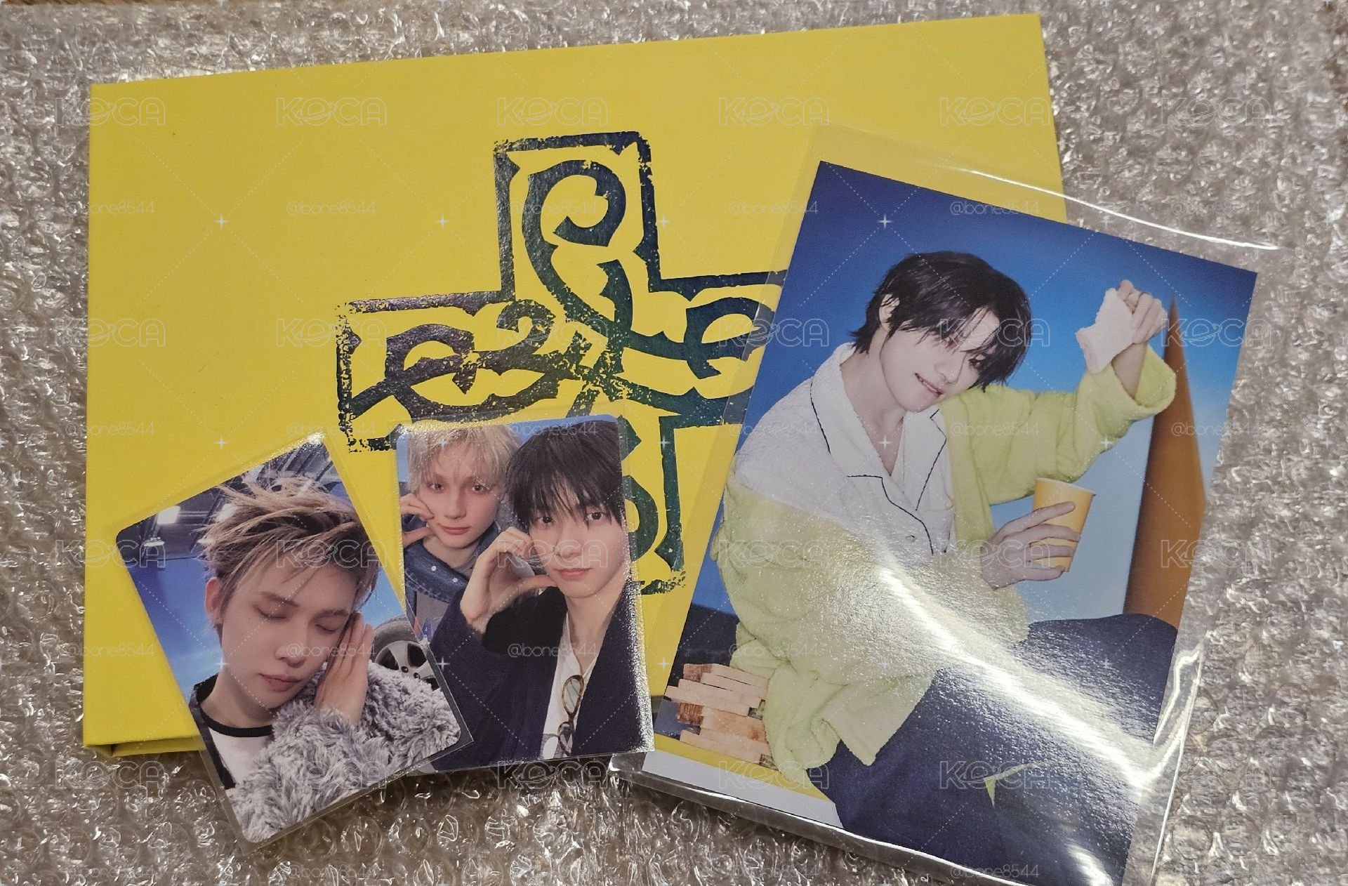TXT 迷八 PB黃版全專(竣專卡)