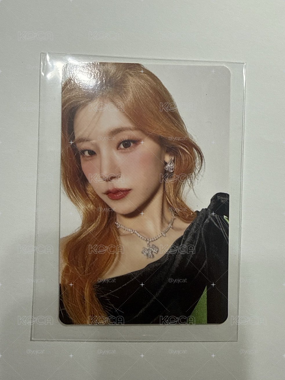ITZY 日專 橘髮 專卡