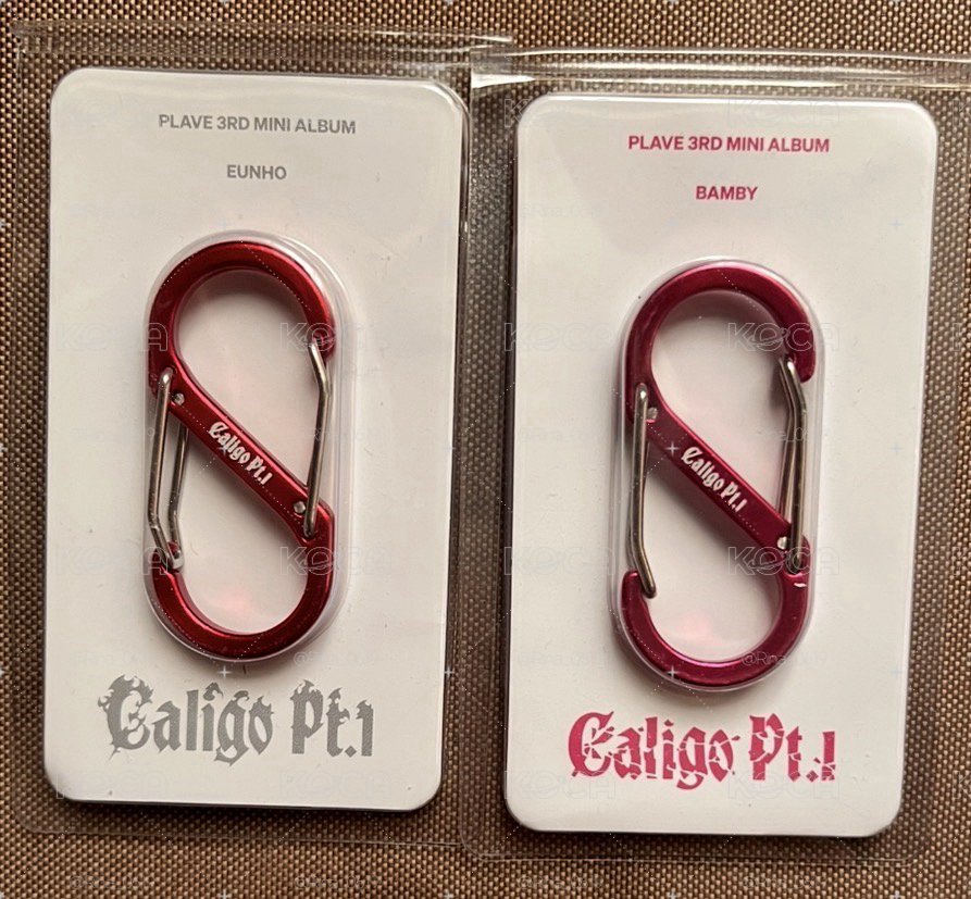 PLAVE Caligo pt2 登山扣 斑比 銀虎