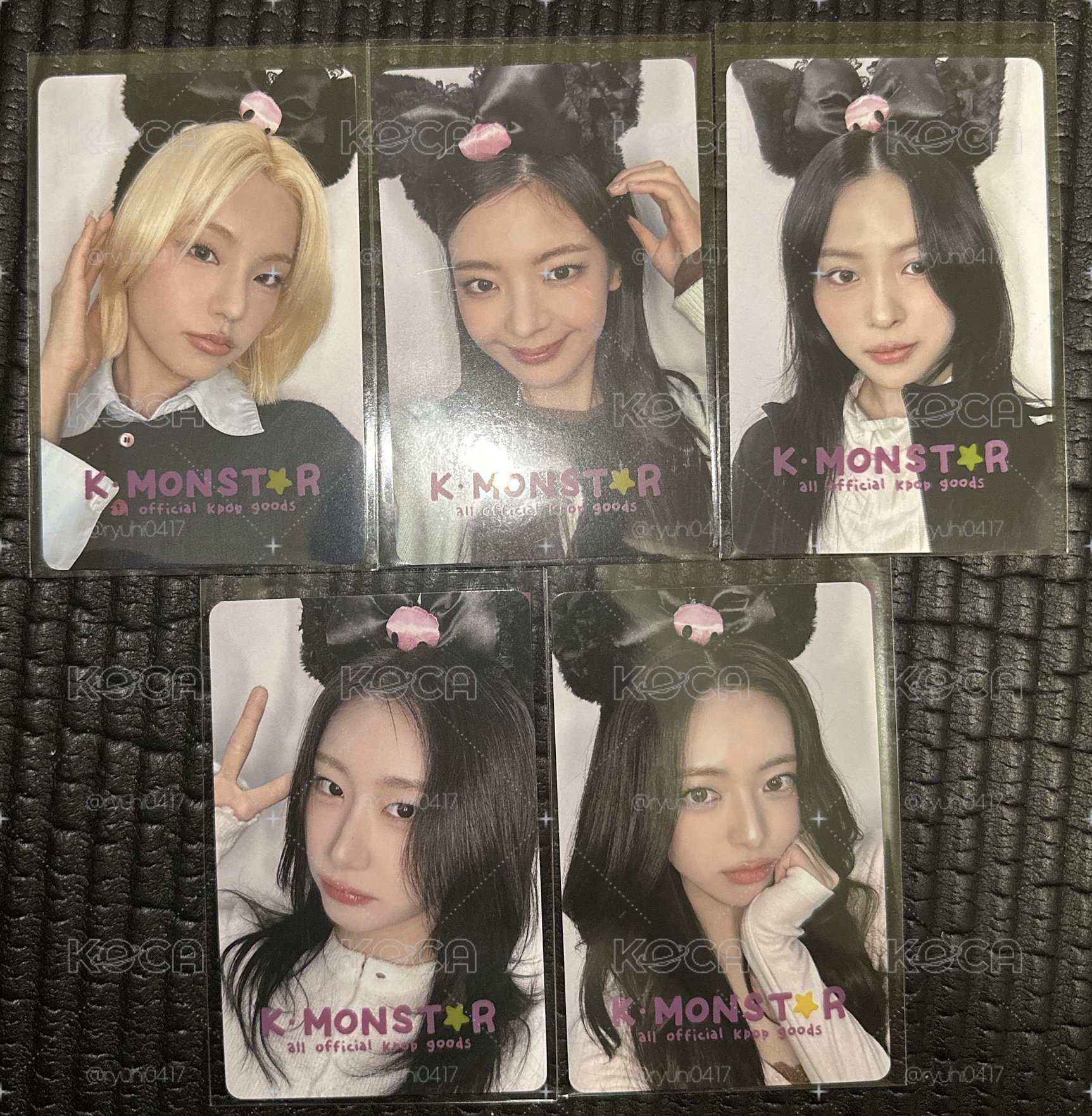 ITZY KM台北簽售 黑色兔子