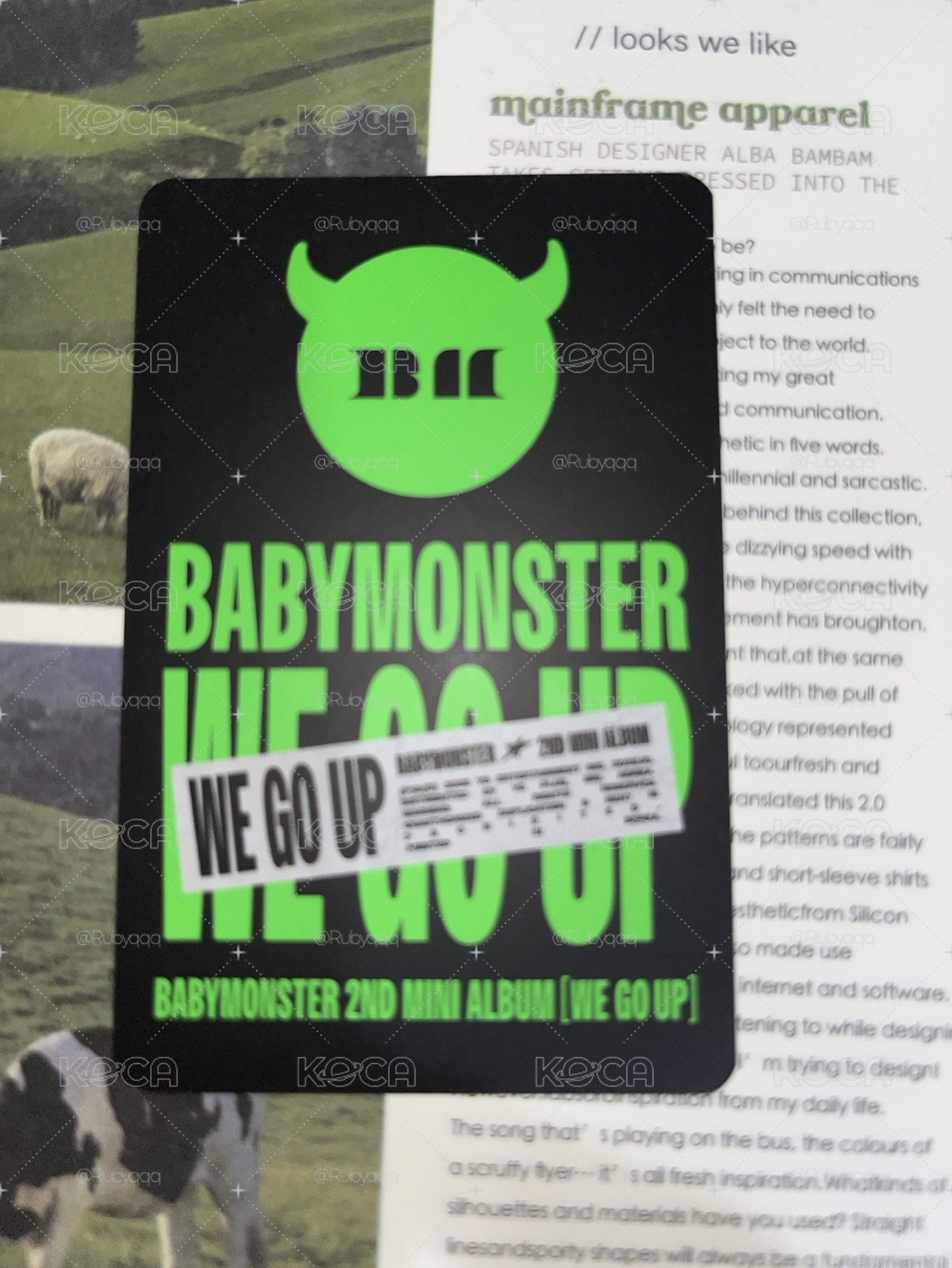 Babymonstore We go up  Ruka
