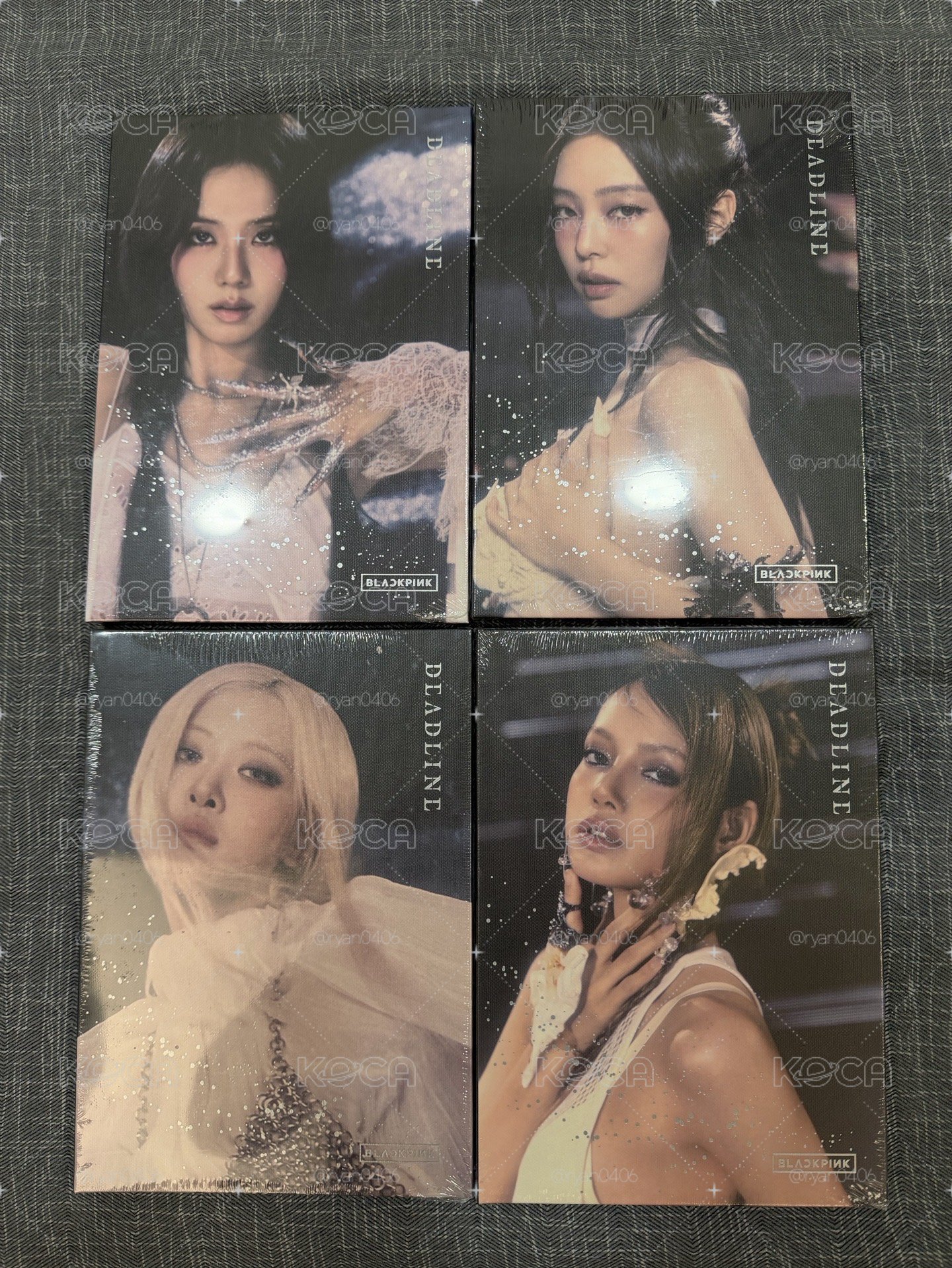 BLACKPINK，DEADLINE單封一套含首批特典