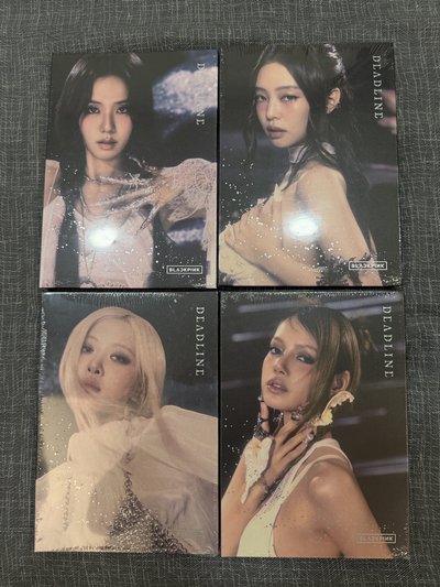 BLACKPINK，DEADLINE單封一套含首批特典