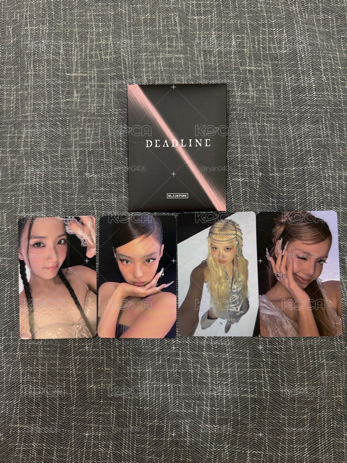 BLACKPINK，DEADLINE單封一套含首批特典