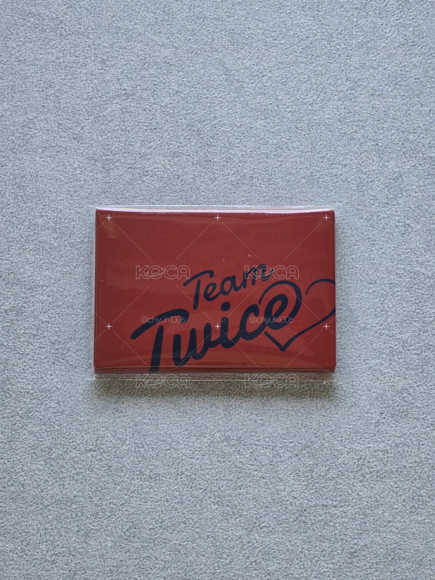 TWICE新國立 六巡 週邊小卡組