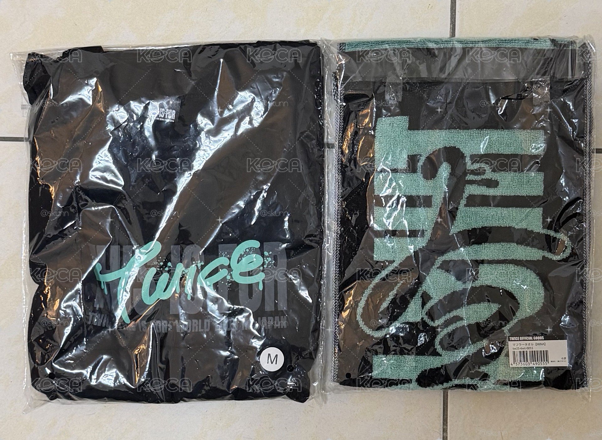南潑漆T(M號)+毛巾