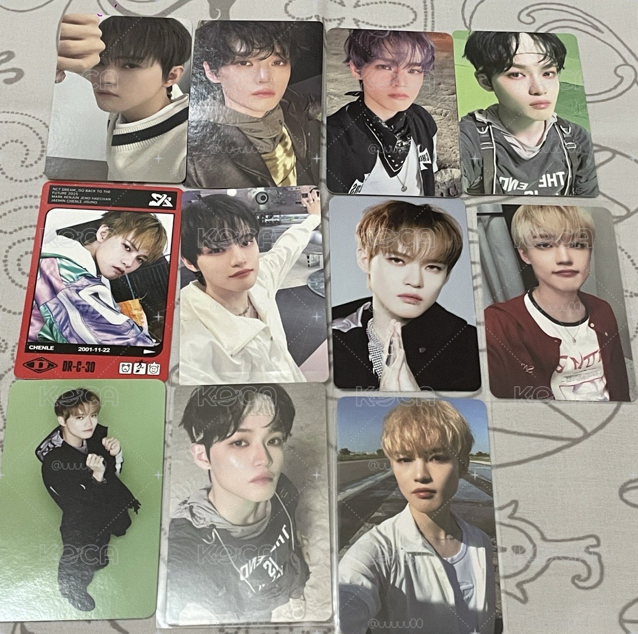 NCT 辰樂 小卡盤