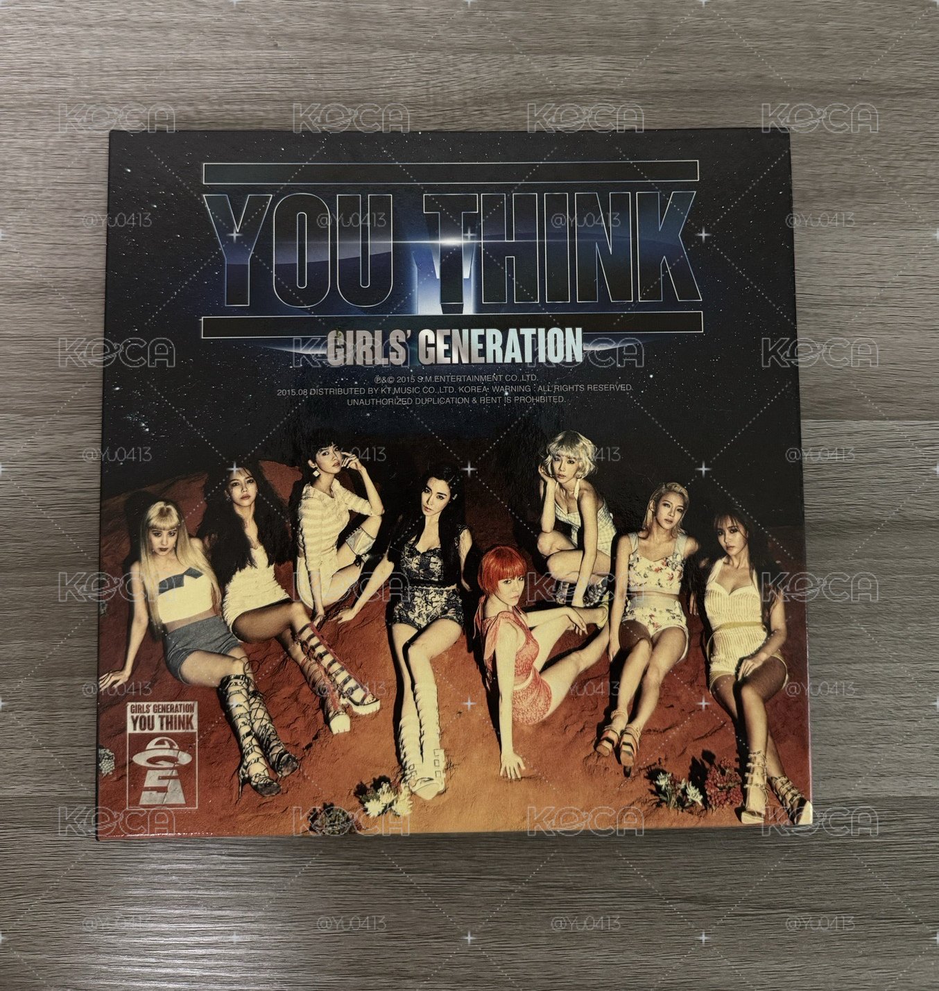 少女時代 第五張專輯 You think空專