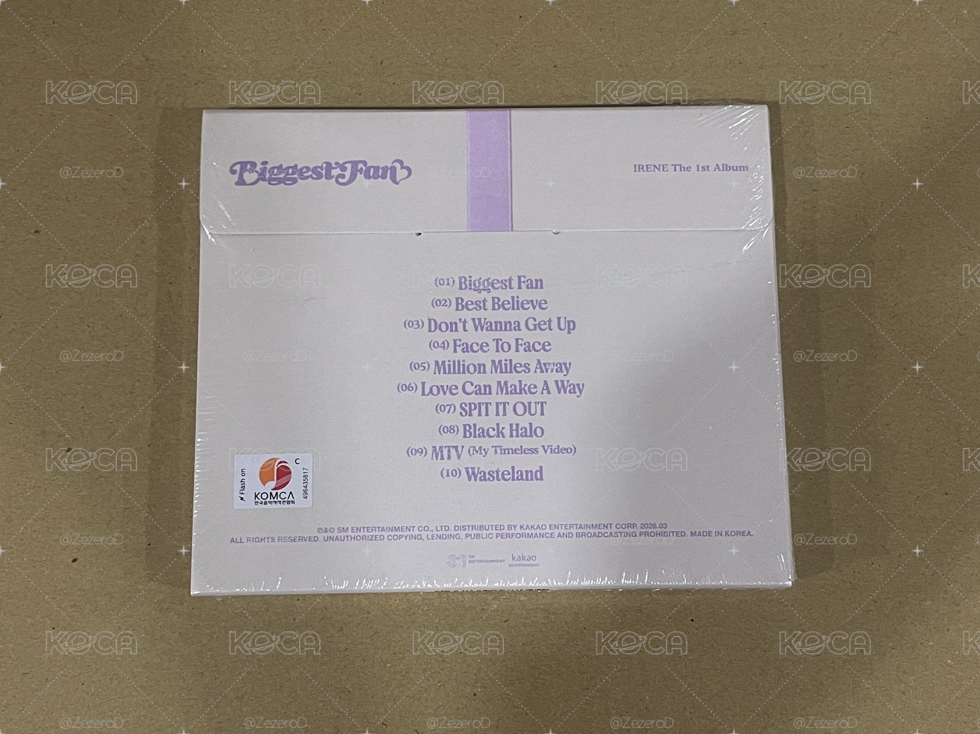 IRENE 正規一 Biggest Fan Compact ver. 全新未拆專