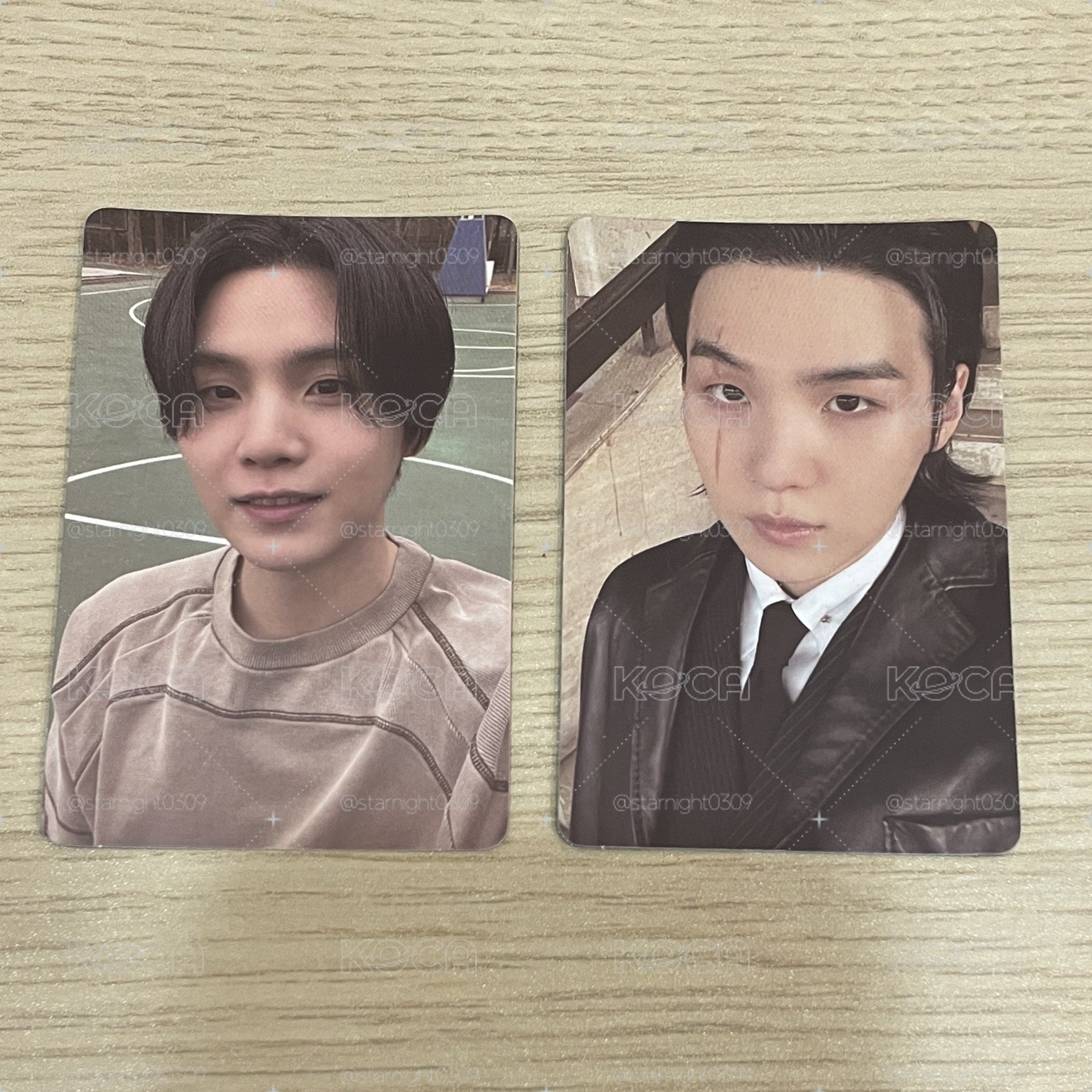 BTS SUGA 小卡set