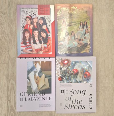Gfriend 歷年空專