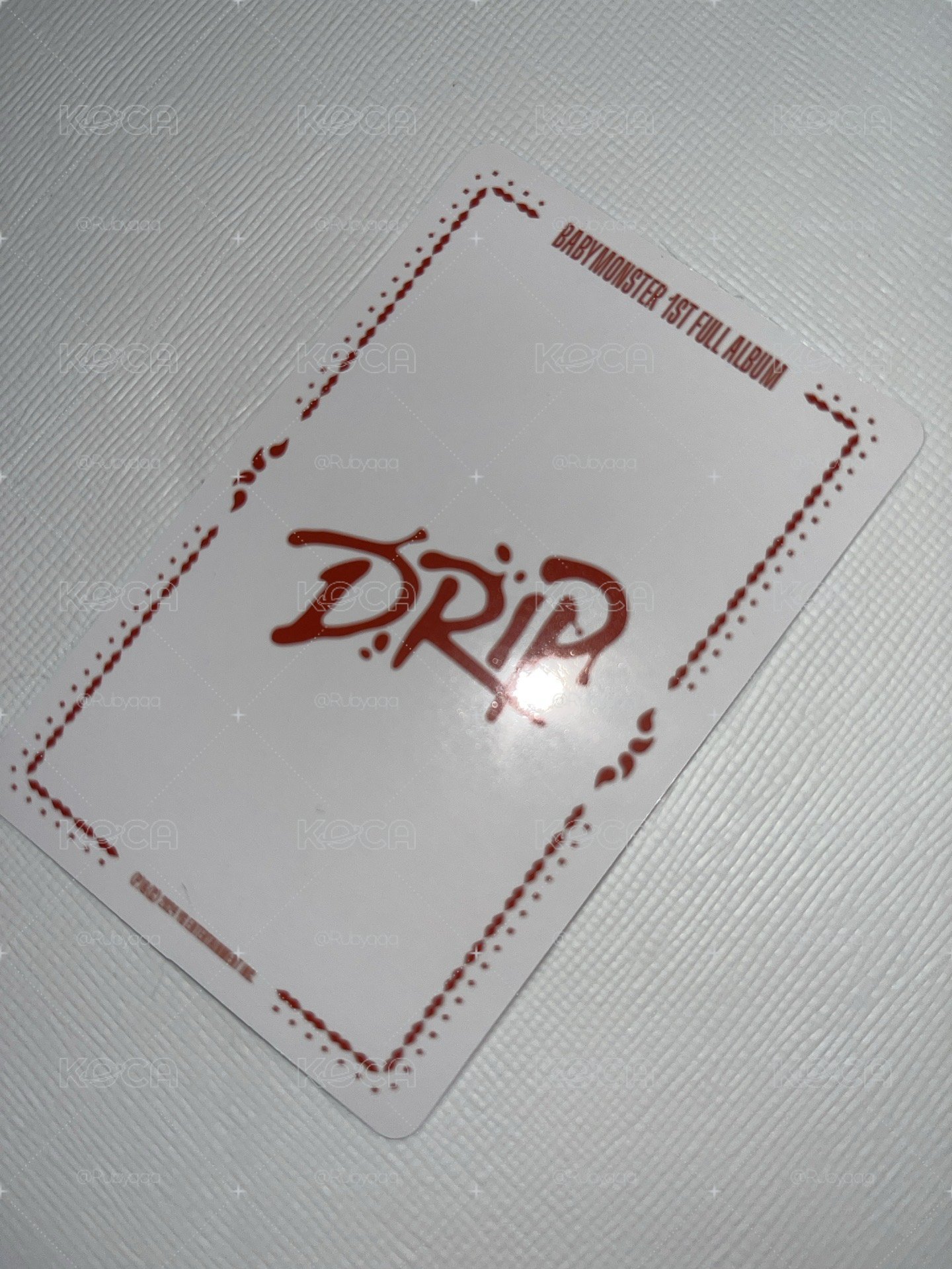 Babymonster Drip Ruka