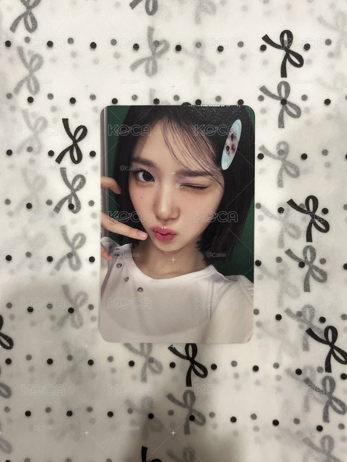 Teenieping聯名 隨機卡 JIWOO
