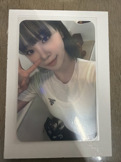 UNFORGIVEN yes24 預售 特典卡 右邊是MK預售