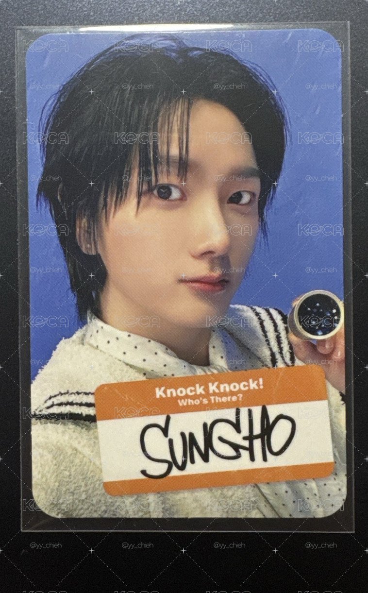 AND, 專輯卡 初回限定B盤 電子卡(Sungho)