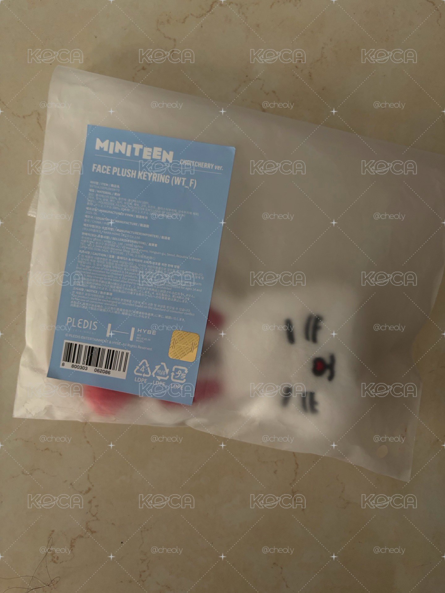 MINITEEN 喆大頭吊飾（含綁）