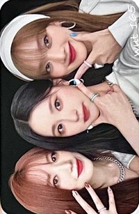 24’世巡演唱會 iDOL 周邊卡 髮圈卡 三人卡 分隊卡