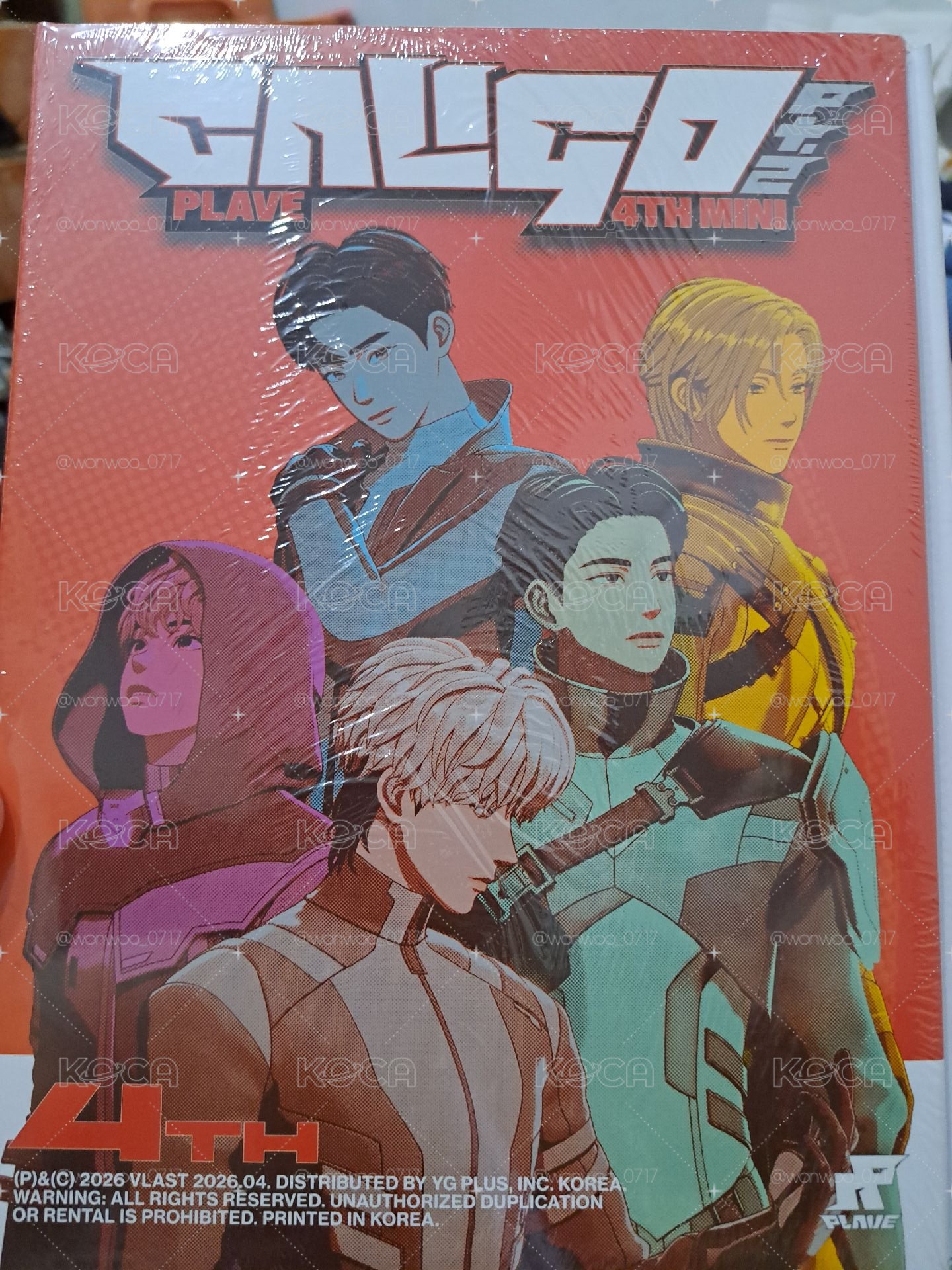 PLAVE 迷四 PHOTOBOOK Ver. 全新未拆