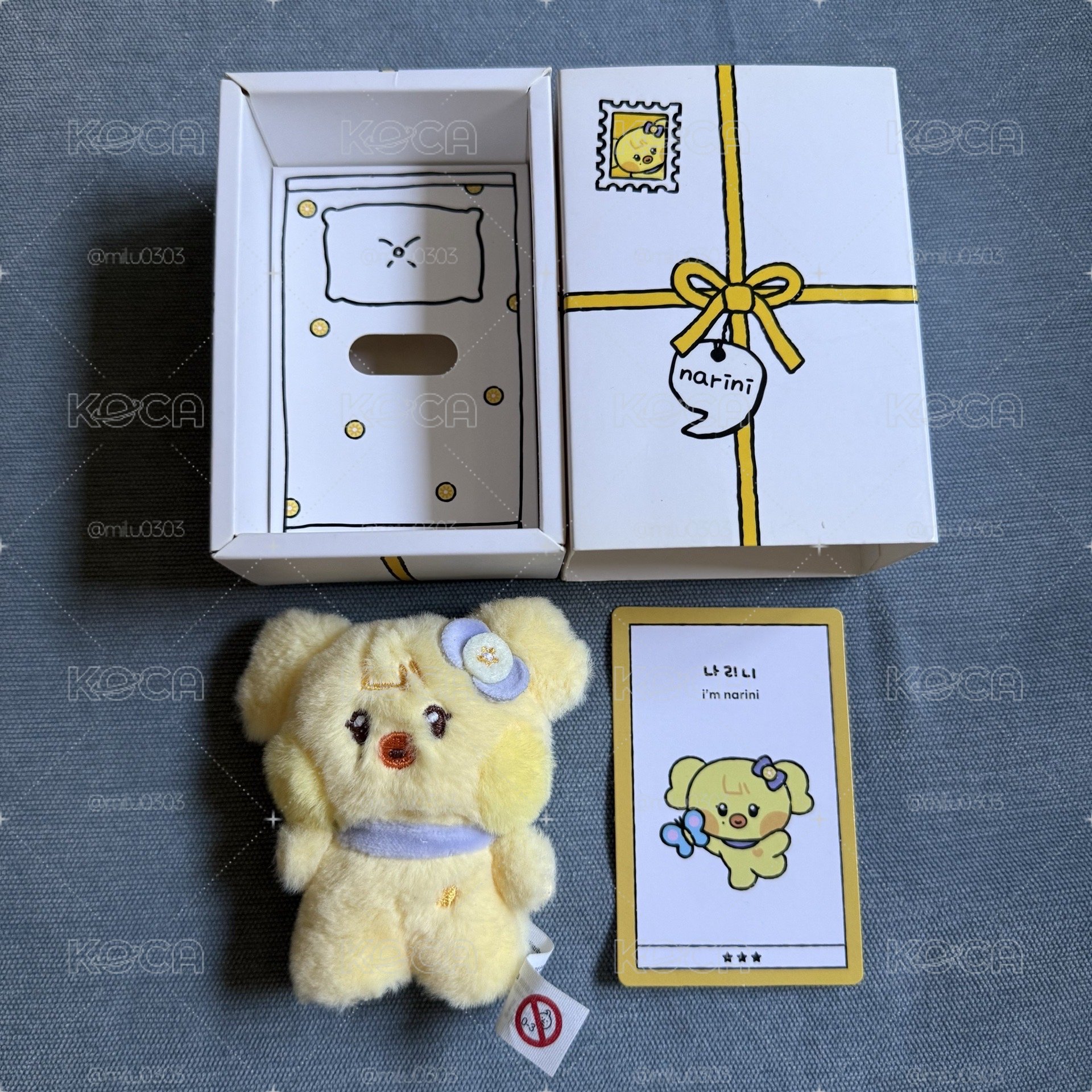 IVE 怜 line friends minini 盒娃