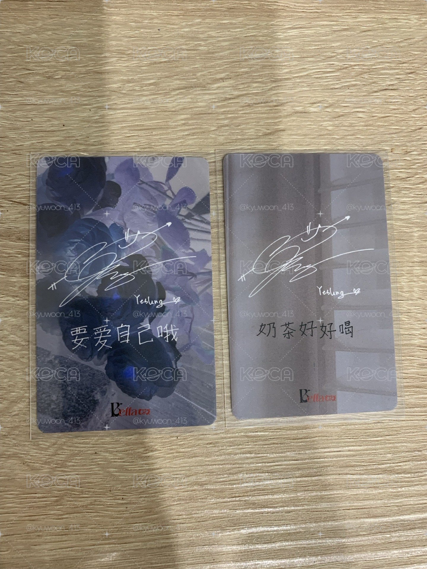 康熏☁️ 女友雜誌 小卡 兩張不拆