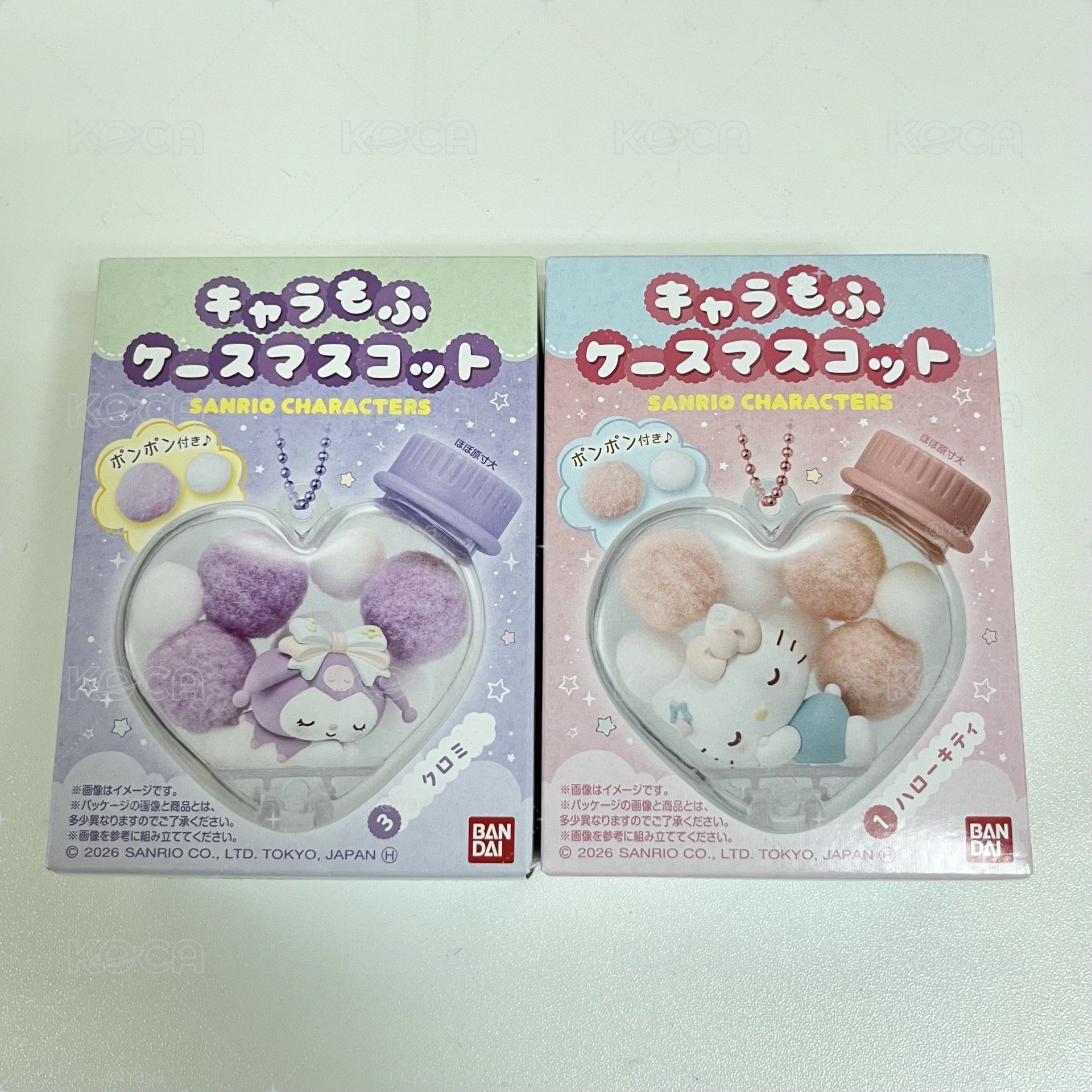 愛心瓶中精靈吊飾
