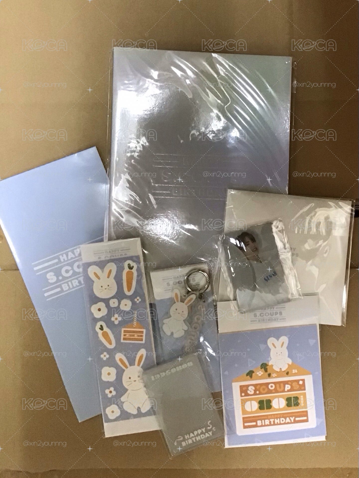 seventeen 一代 二代 生日禮盒