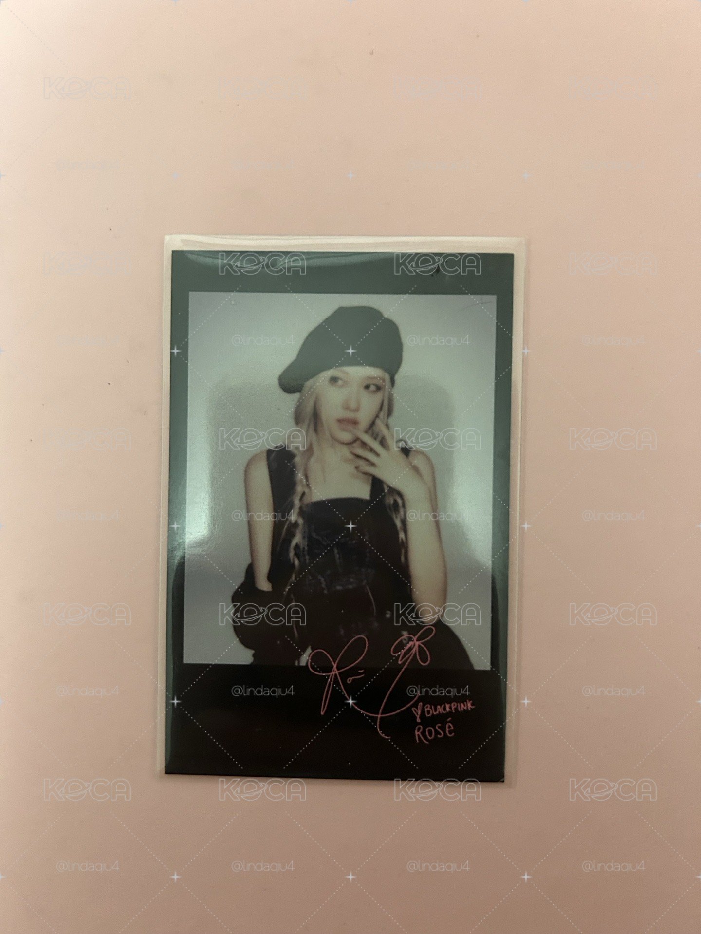 BORNPINK k4單封特典肉🩵