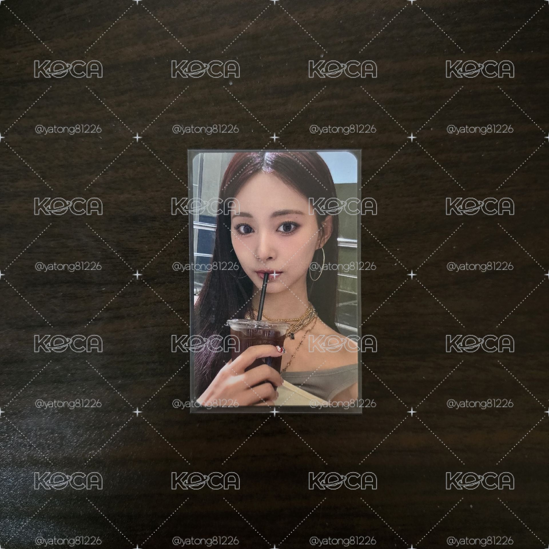 TWICE 子瑜 THIS IS FOR SW 單封特典 冰美式瑜