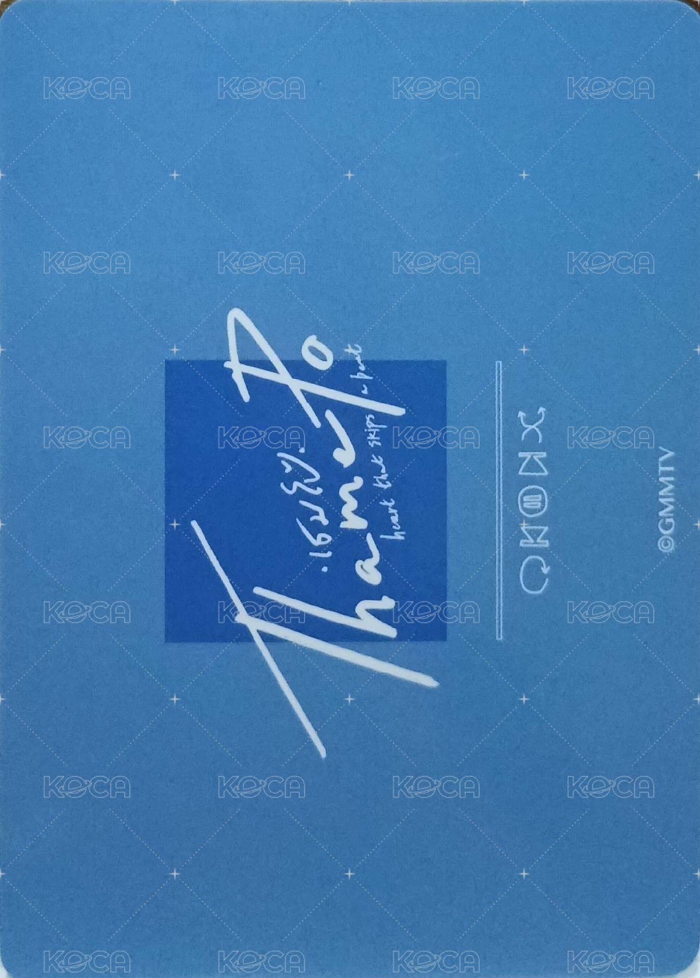 ThamePo 終映 隨機卡  背面